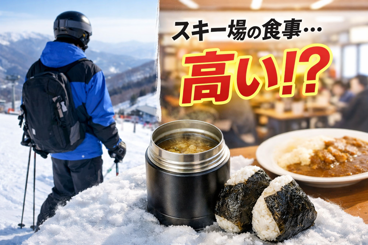 ゲレンデ飯が高いのはなぜ？物価・物流・季節商売で分かる価格の仕組みと節約術