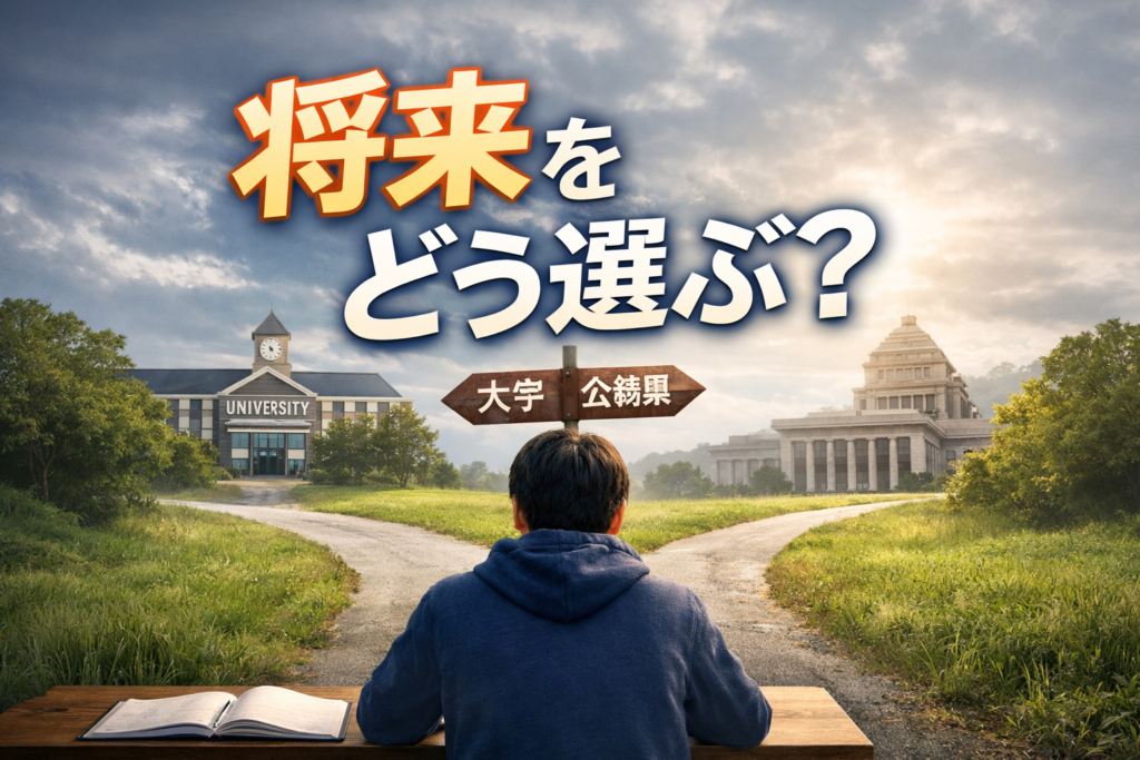 低偏差値の私大に行く意味はある？学費と公務員志望で後悔しない判断軸