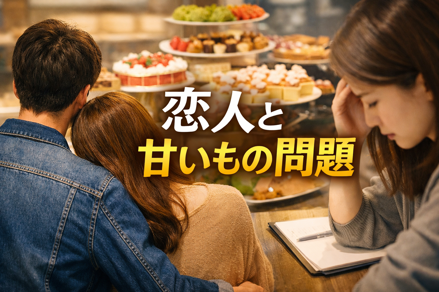 ケーキ食べ放題で揉めるカップルが見落とす“本当の論点”｜嫉妬と境界線の作り方